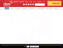Tablet Screenshot of cbmitalia.org
